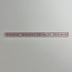 Линейка для пэчворка, 1,4х20см (арт. A19-S)