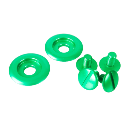 Комплект винтов для шлема Kart Master для Arai CK-6 зеленый