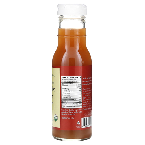 Kevala, Органический неочищенный яблочный уксус, от мамы, 236 мл (8 жидк. унц.)