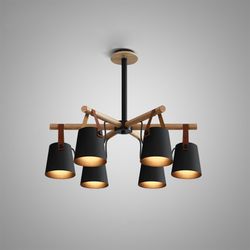 Люстра На Штанге Natura C6 Black By Imperiumloft