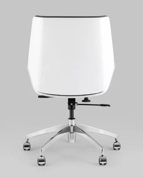 Кресло офисное Crown серо-голубое