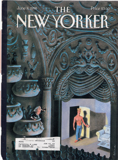 Журнал The New Yorker 08-06-1998, обложка