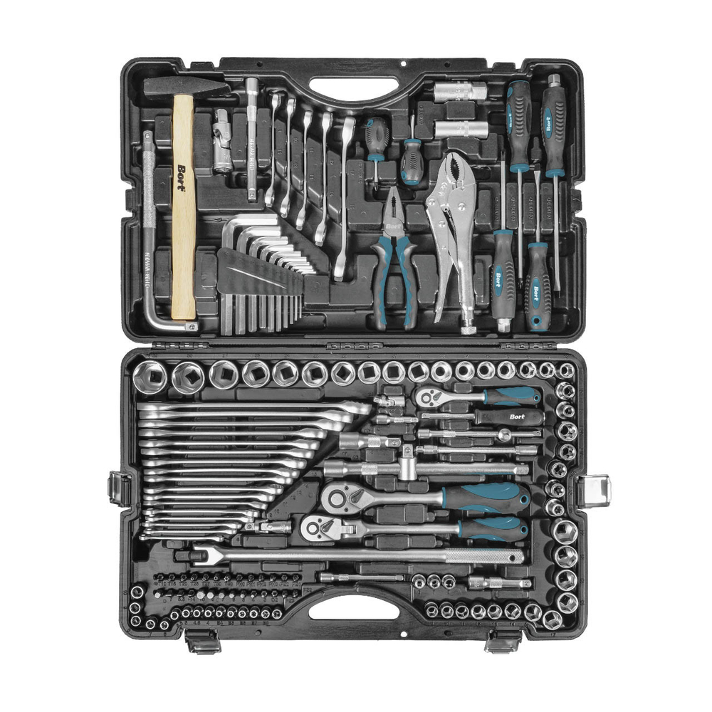 Набор ручного инструмента BORT BTK-142