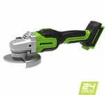 УШМ GREENWORKS GD24AGK2 в компл. с АКБ 2Ач. и ЗУ (3200207UA)