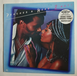 Винтажная виниловая пластинка LP Peaches and Herb 2 Hot (UK 1978)