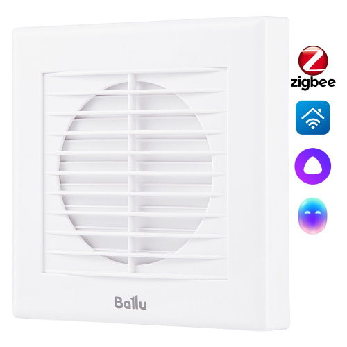 Вентилятор вытяжной Ballu BAF-EX 120 G с грав. жалюзи