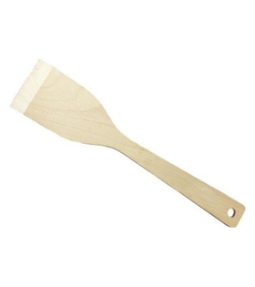 Лопатка дерев. 27 см. прямая раб. часть 9,5*5,5 см. бук