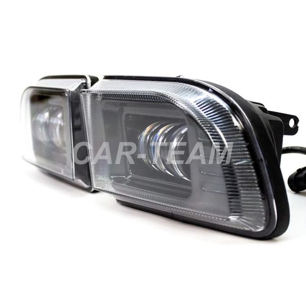 Противотуманные фары (ПТФ) линзованные "Sal-Man" на Chevrolet Lacetti (арт. 01511) (3 диода LED 50W)