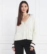 Хлопковый кардиган Marc Cain - кремовый (WS 39.06 M80)