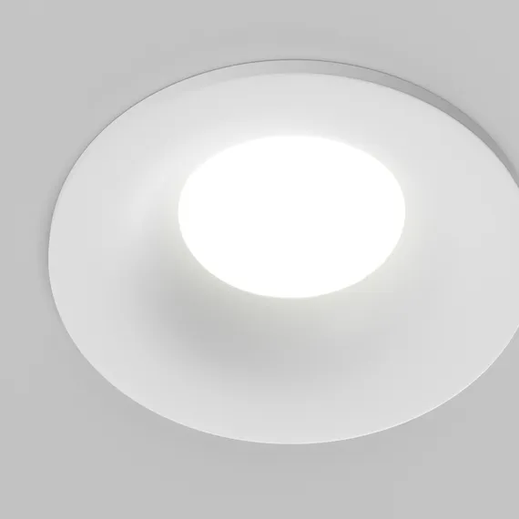 Встраиваемый светильник Изящность / Slim 1*GU10 10 Вт IP 44 Technical dl027-gu10-w