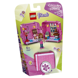 LEGO Friends: Игровая шкатулка Покупки Оливии 41407 — Olivia's Play Cube - Sweet Shop — Лего Френдз Друзья Подружки