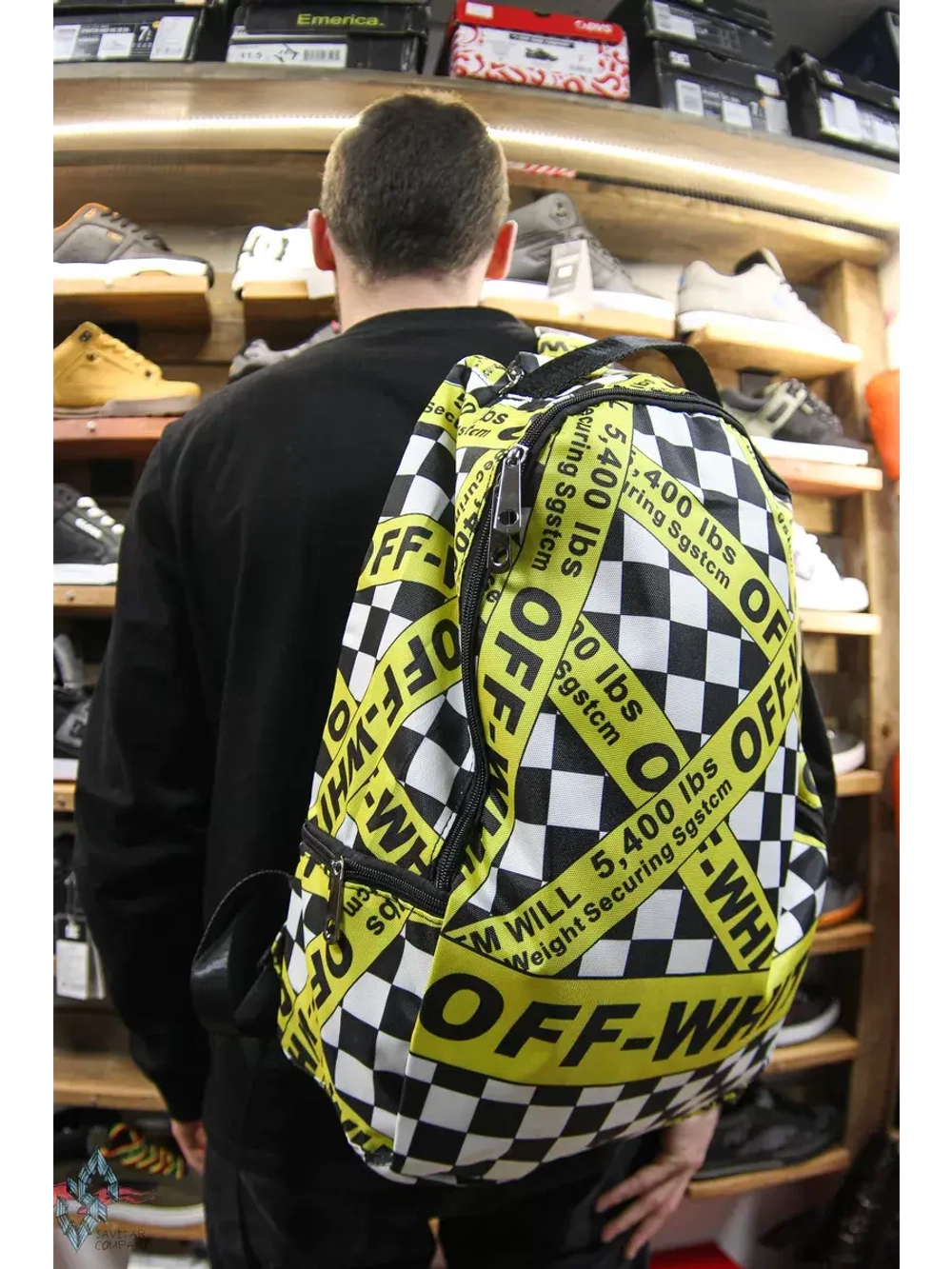 Скейтерский y2k рюкзак 23L от Savitar Etnies Vans Fallen
