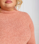 свитер alassio plus size Persona by Marina Rinaldi - лососевый(7364102)