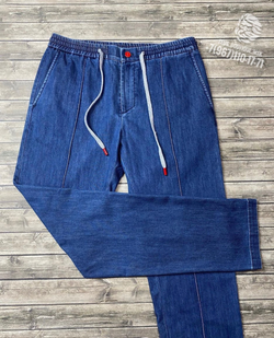 Джинсовый костюм Kiton