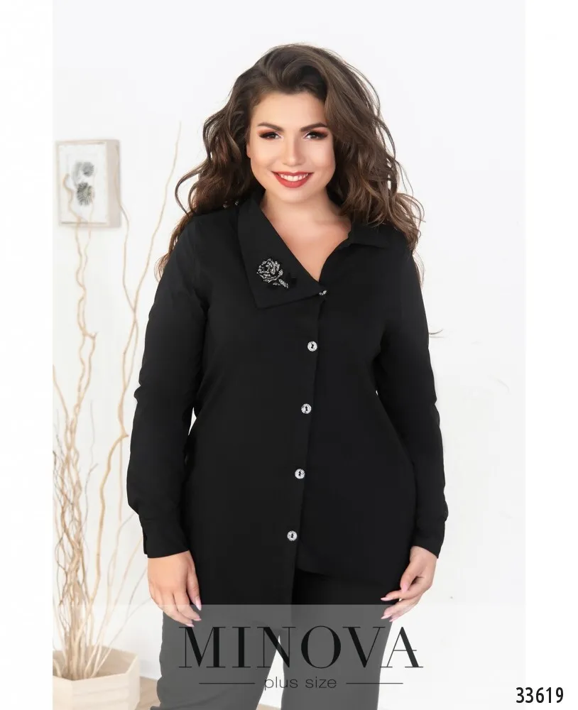 Рубашка 131-черный Minova