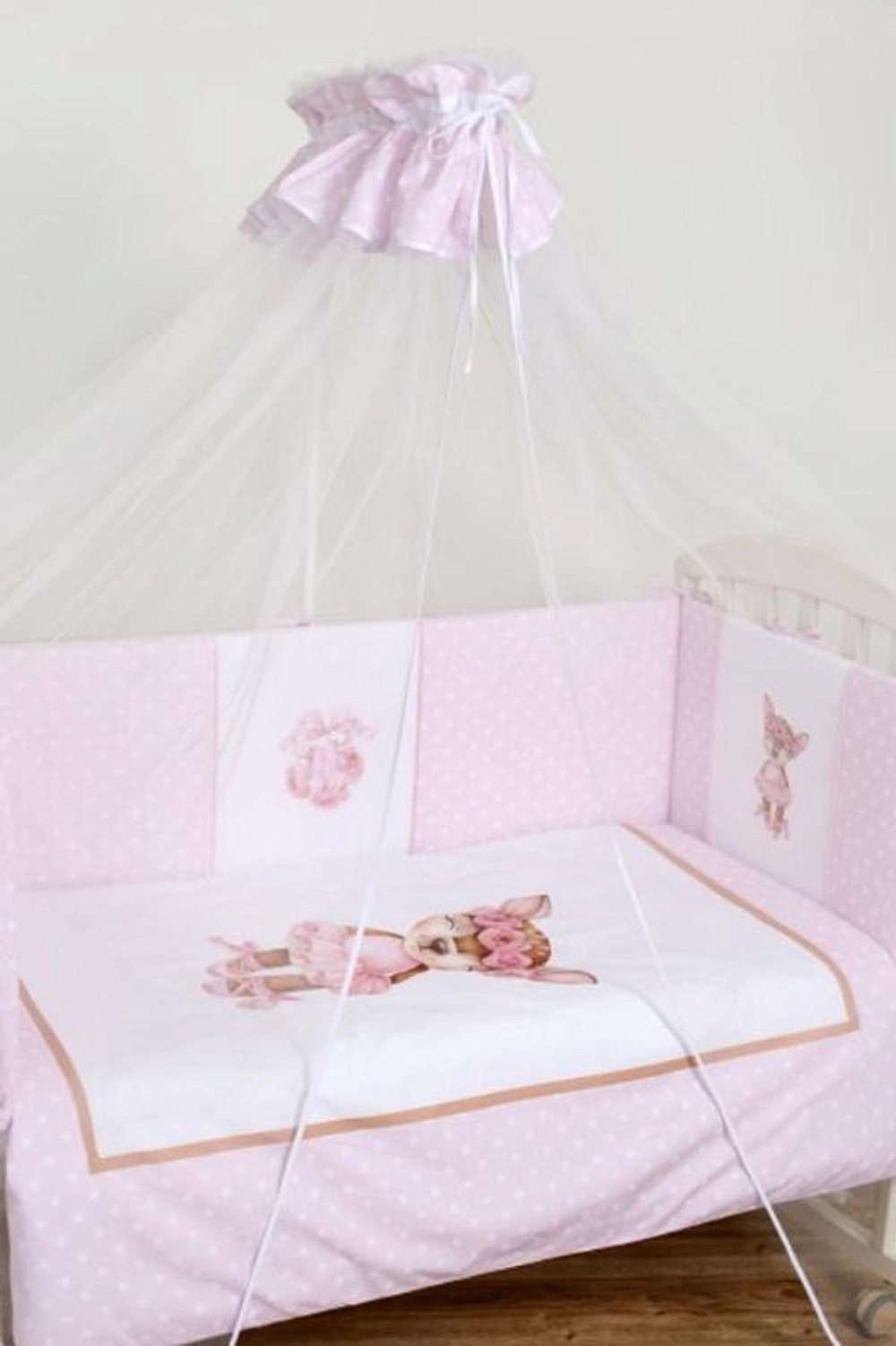 Балдахин в детскую кроватку «Балерина»