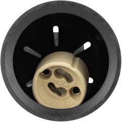 Трековый светильник однофазный ЭРА TR41-GU10 BK под лампу GU10 черный