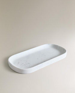 Zara Home поднос, мрамор, серый