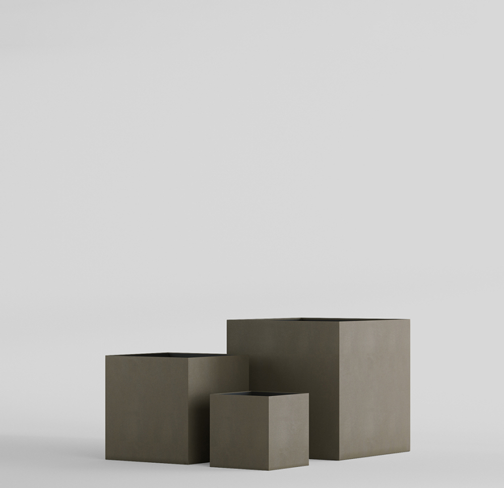 Кашпо, коллекция Classic, форма CUBE