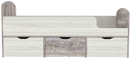 Кровать КарИВи Малыш Мини Бетон Винтерберг