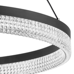 736167 Люстра ROTONDA 38W LED 2106LM 180G ЧЕРНЫЙ 3000K