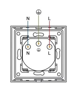 Розетки белые тройные с заземлением