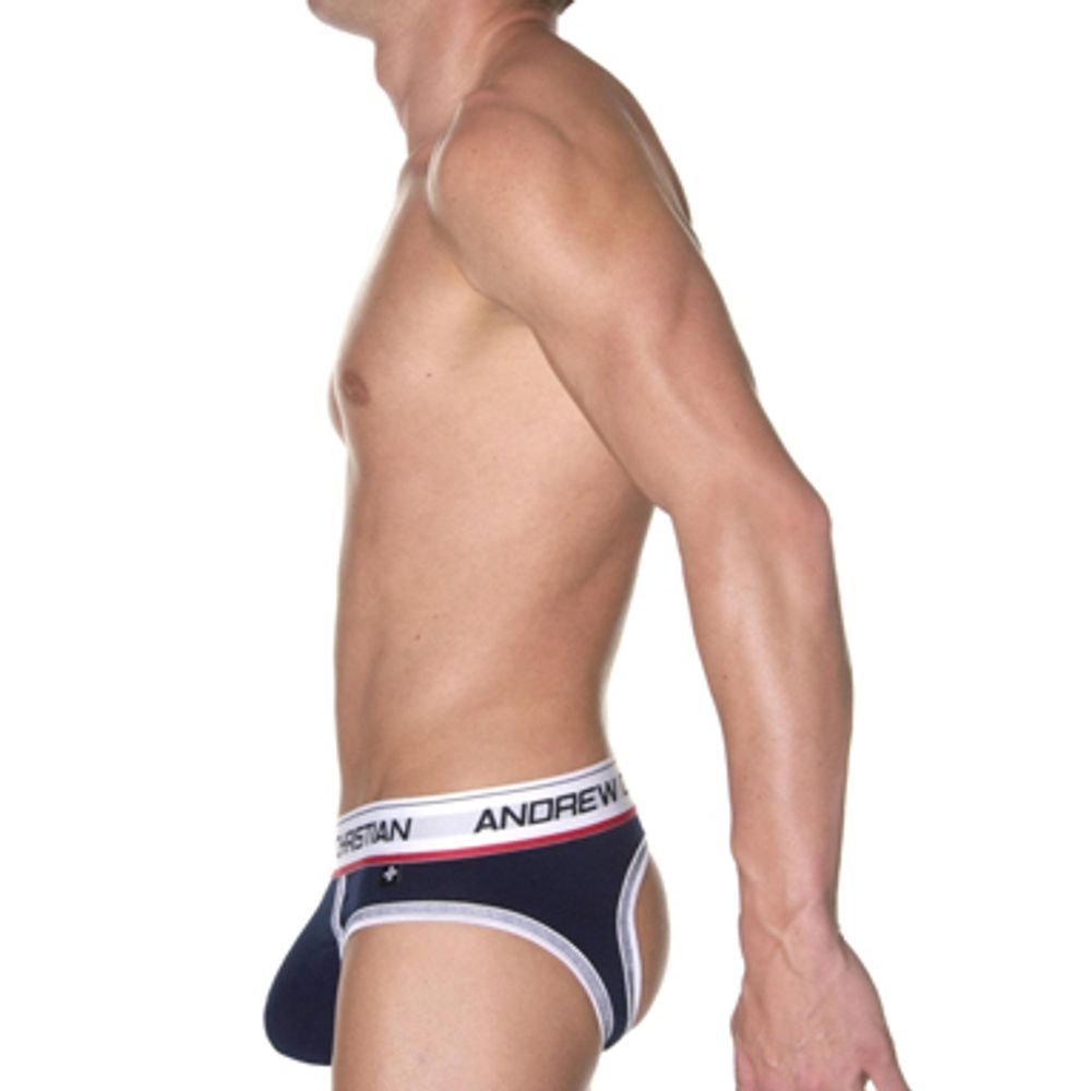 Мужские трусы джоки Andrew Christian Air Flexsoft  Show It Jockstrap Asphalt  AC33