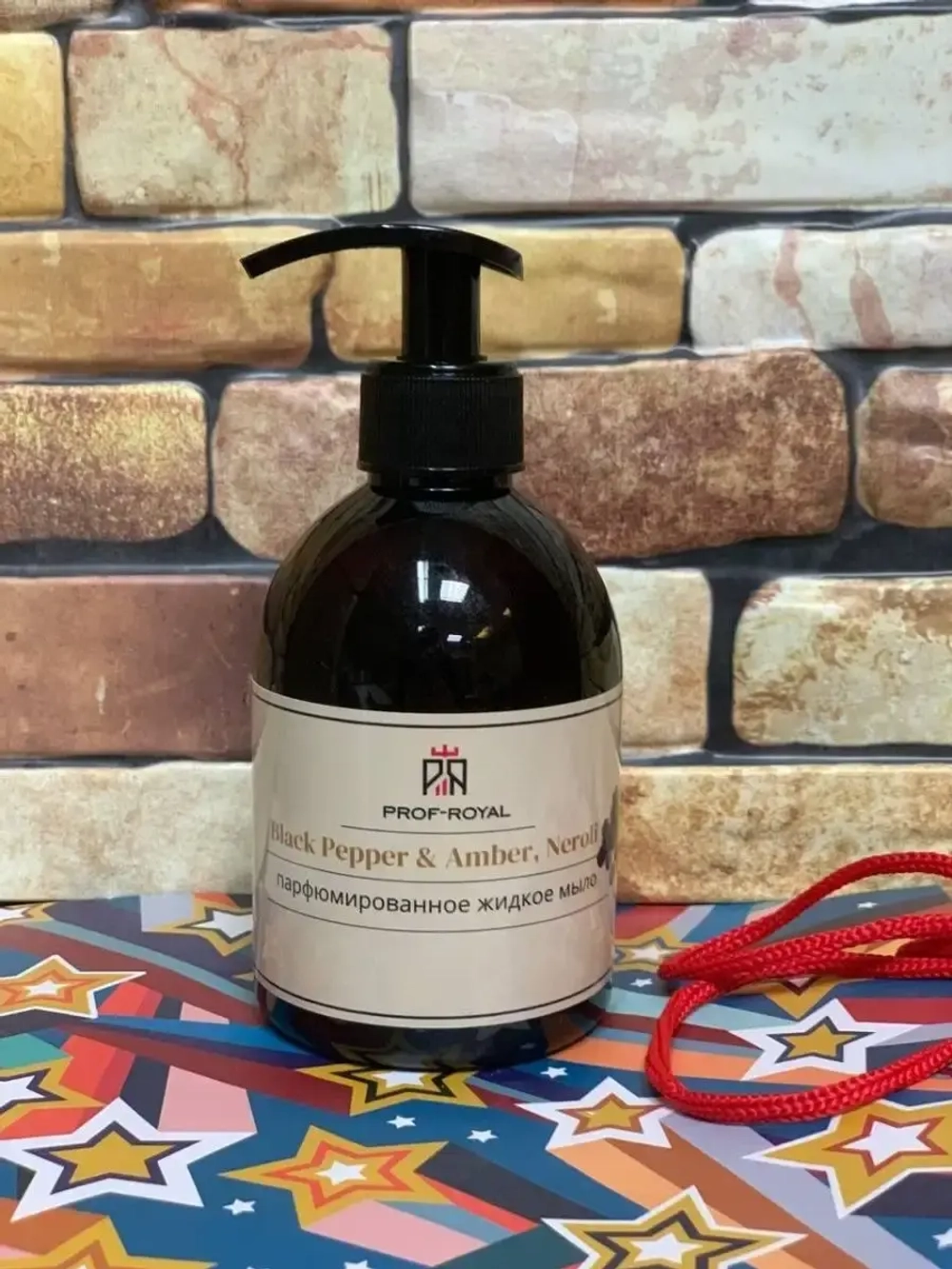 Жидкое мыло Black Pepper & Amber для рук парфюмированное