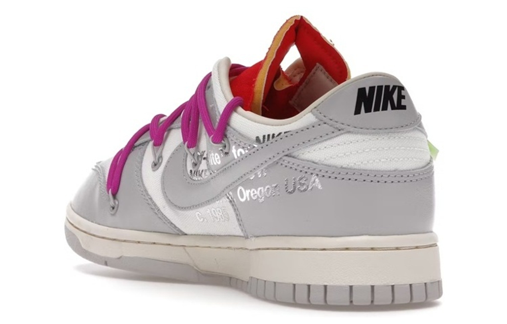 Кроссовки Off-White X Nike Dunk Low The 50 No.45
