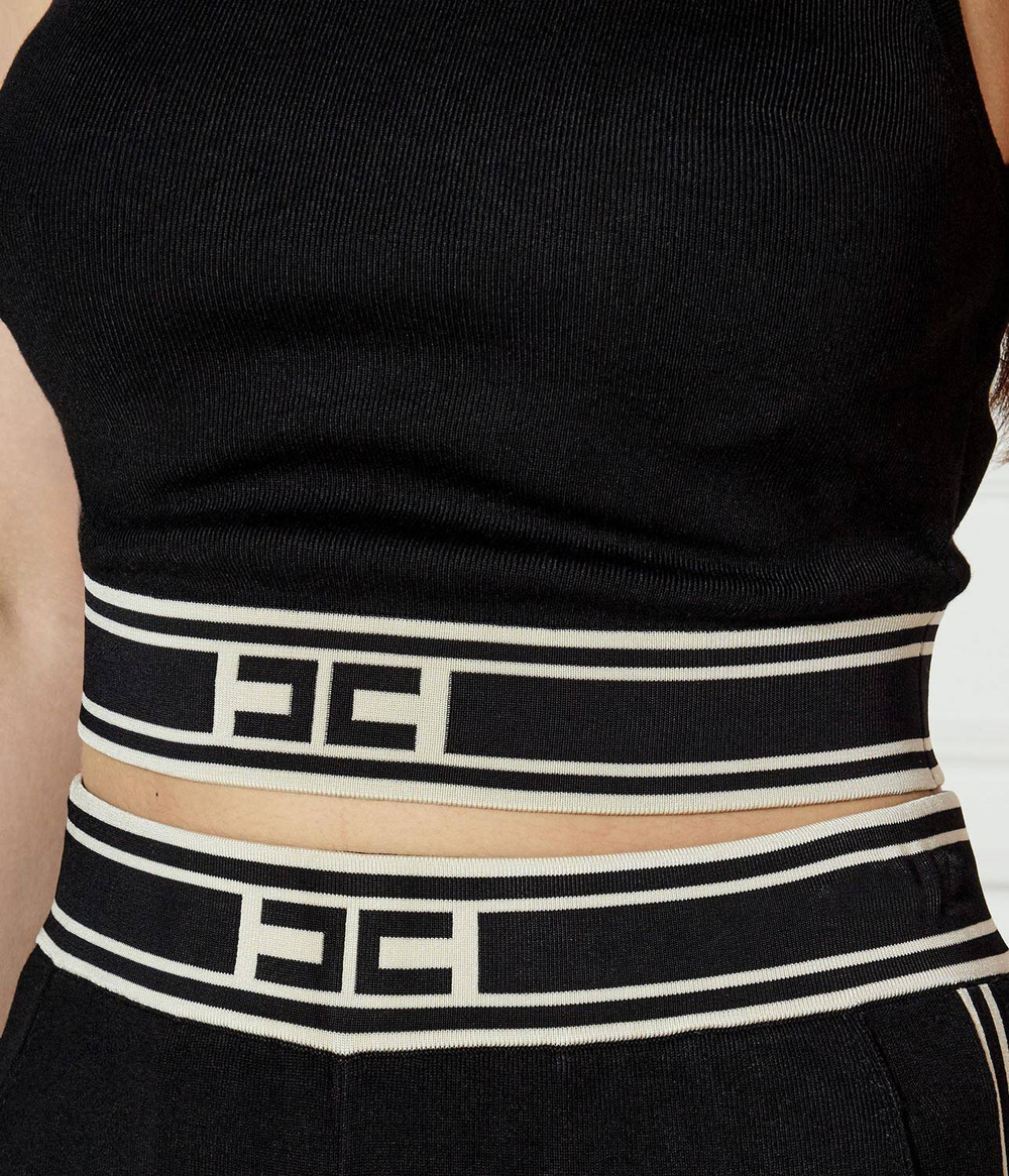 Топ Elisabetta Franchi - черный(TK39S51E2)