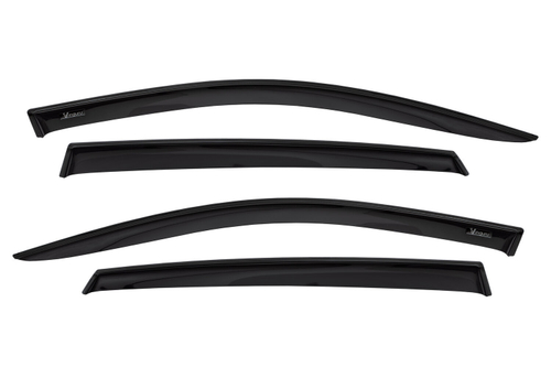 Дефлекторы боковых окон Vinguru на Renault Arkana 2019- кроссовер накладные скотч к-т 4 шт., материал акрил арт.AFV90722