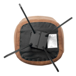 Комплект из 2-х стульев Grant терракотовый шенилл на поворотном механизме