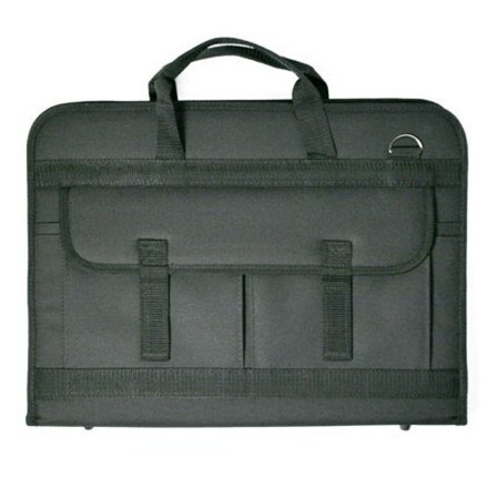 Папка объёмная на молнии А-3 с двумя карманами (460х330х40 мм)