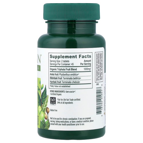 Banyan Botanicals, трифала, 90 таблеток