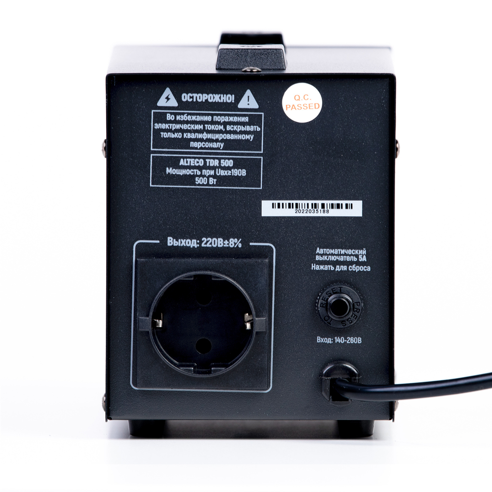 Автоматический стабилизатор напряжения ALTECO TDR 500