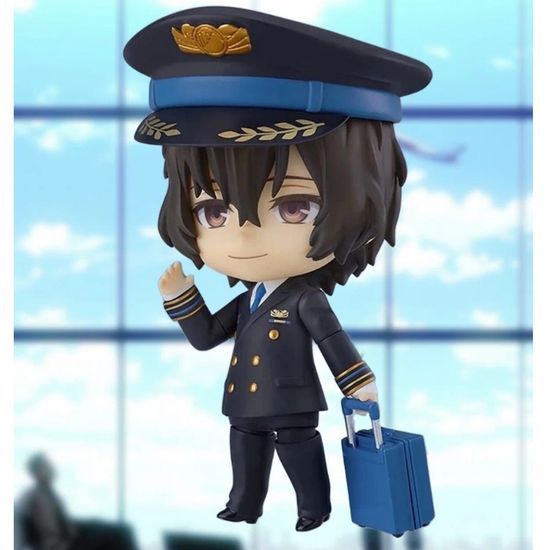 Фигурка нендороид Великий из бродячих псов, Осаму Дадзай пилот, 10 см