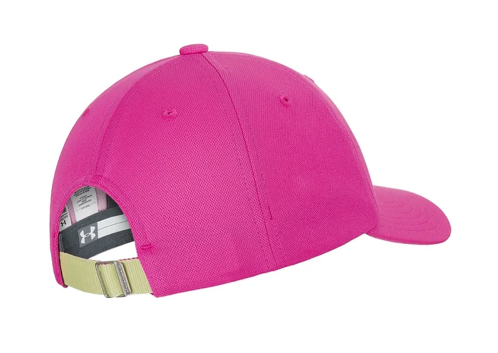Теннисная кепка Under Armour Girls' UA Blitzing Adjustable Cap - rebel pink/fade