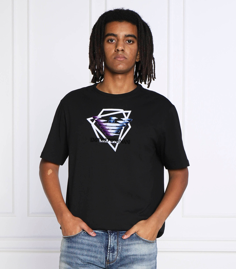 футболка Emporio Armani - черный(6L1T6V 1JQ4Z)