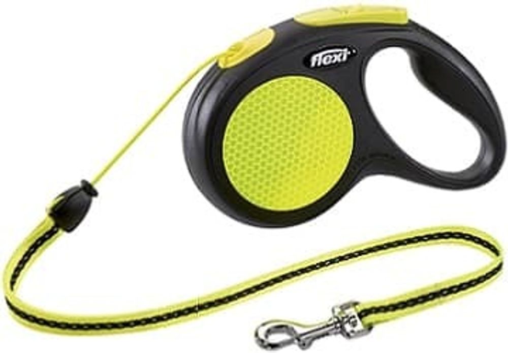 flexi рулетка Neon New Classic М (до 20 кг) трос 5 м
