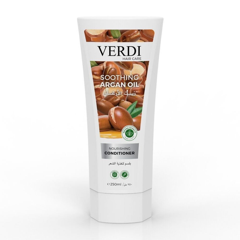 VERDI Кондиционер д/волос 250мл АРГАНА ПИТАТЕЛЬНЫЙ/ARGAN OIL NOURISHING SOOTHING*24