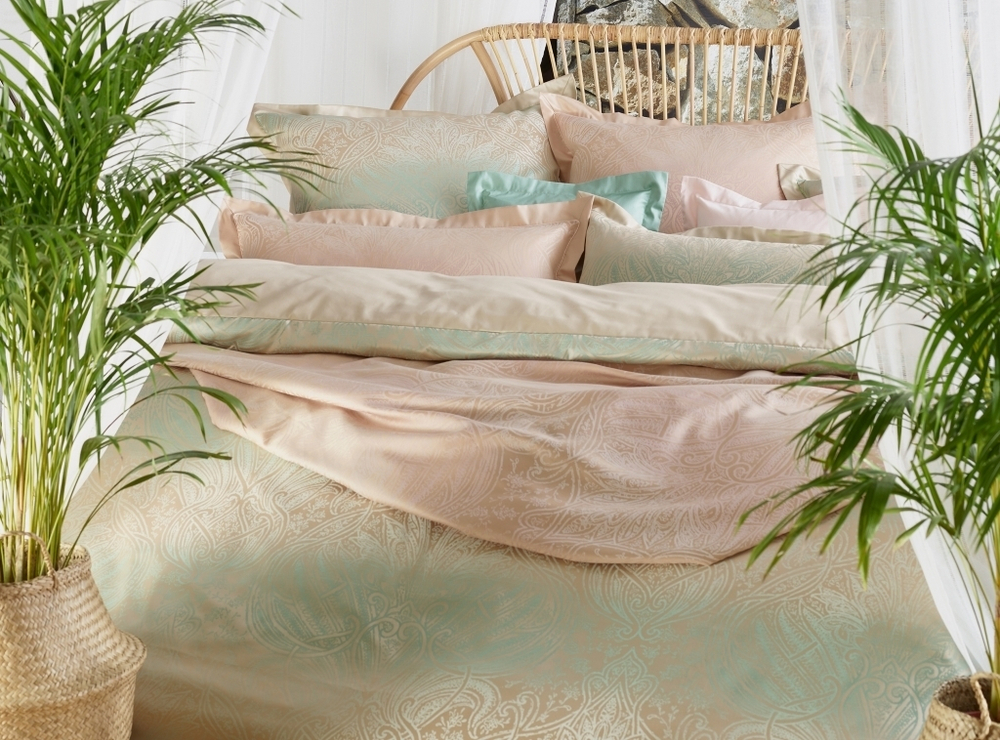 Постельное белье 2 спальное Curt Bauer Reena 9013/1114 jade opal