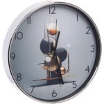Часы настенные «HOME STYLE» 30см Маятник, серебристый корпус