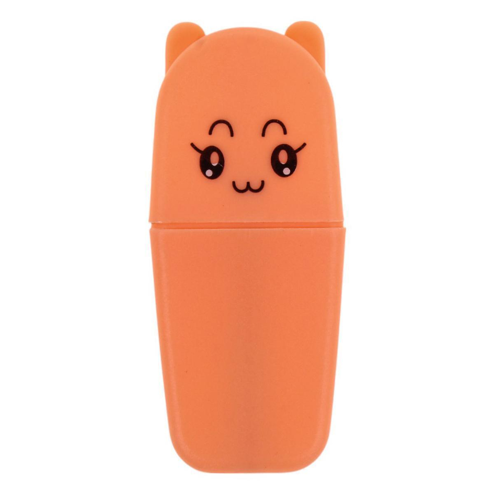 Набор текстовыделителей 3шт. "Зверята". В ПВХ пенале, 3 цвета микс