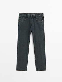 Massimo Dutti Джинсы с широкими штанинами, синий