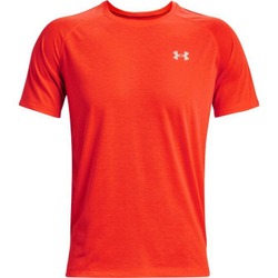 Мужская теннисная футболка Under Armour Men's Streaker Run Short Sleeve - красный