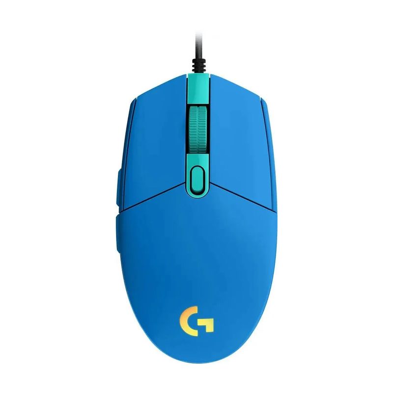 Мышь проводная Logitech G203 LIGHTSYNC Blue синий