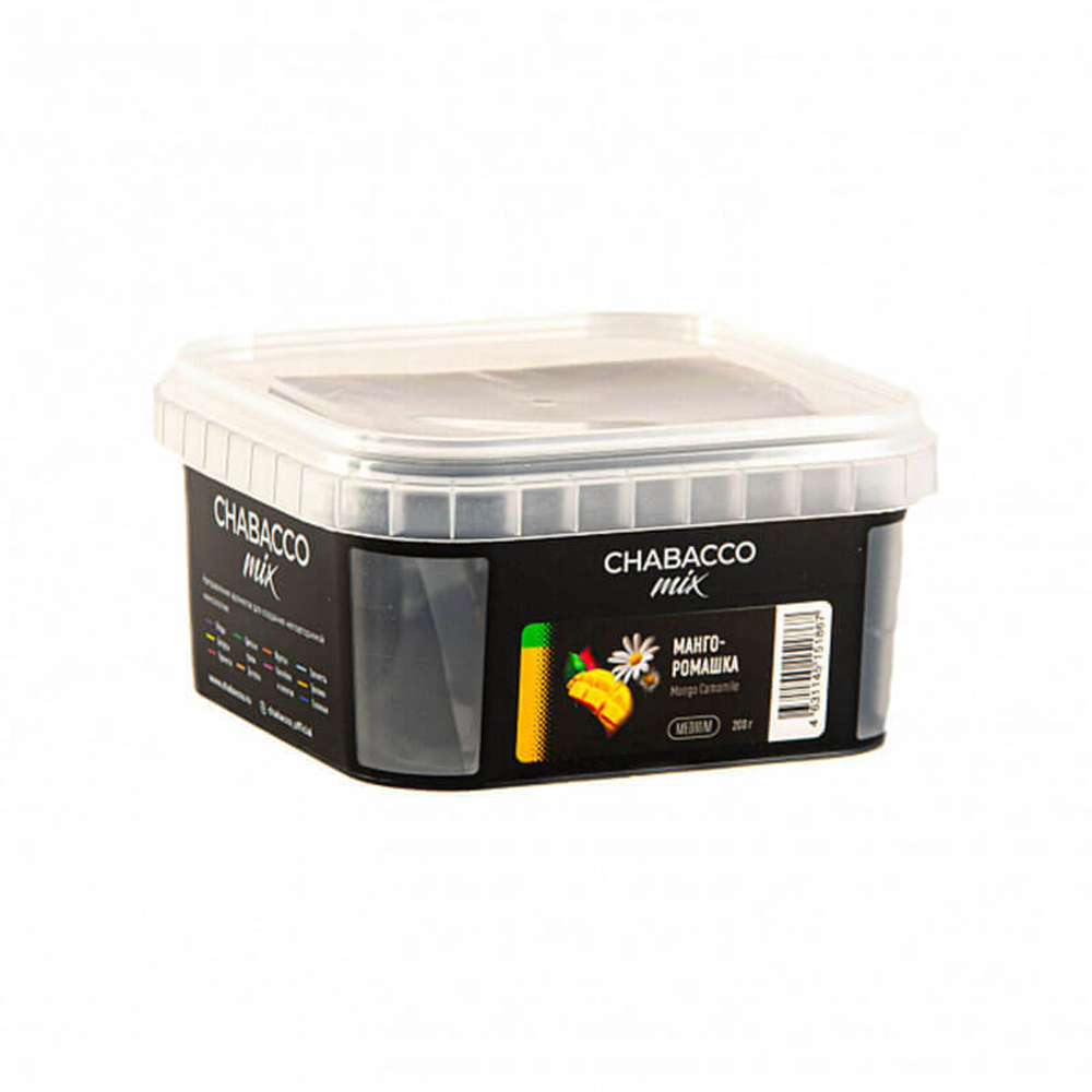 Бестабачная смесь для кальяна Chabacco Mix - Mango Chamomile (Манго-Ромашка) 200 гр.
