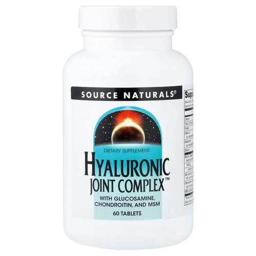 Source Naturals, Hyaluronic Joint Complex ™, 60 таблеток