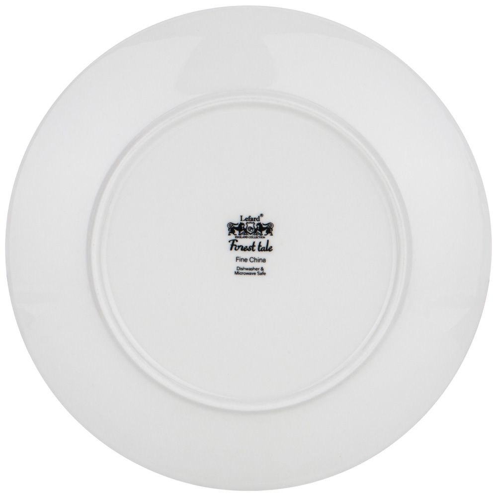 ТАРЕЛКА ЗАКУСОЧНАЯ LEFARD "FOREST TALE" GREY 20,5 СМ (КОР=24ШТ.)