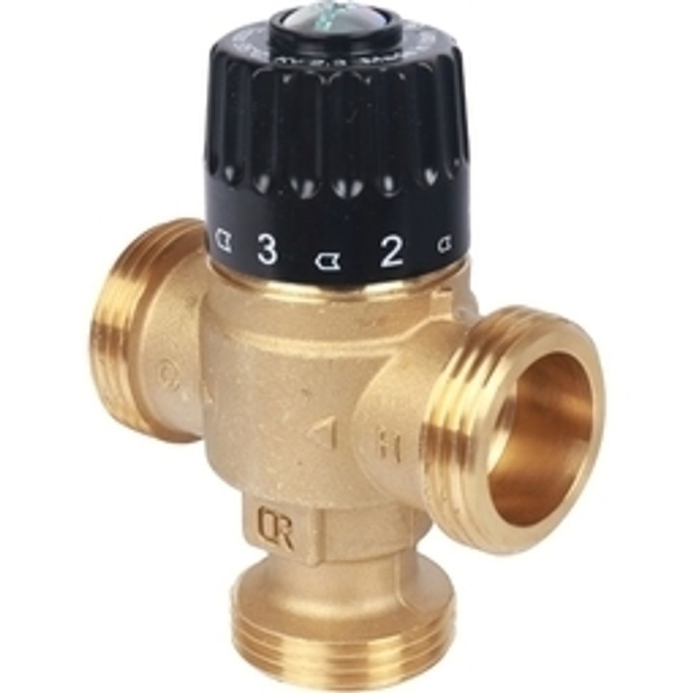 STOUT  Термостатический смесительный клапан для систем отопления и ГВС 1 1/4&amp;quot;  НР   30-65°С KV 3,5